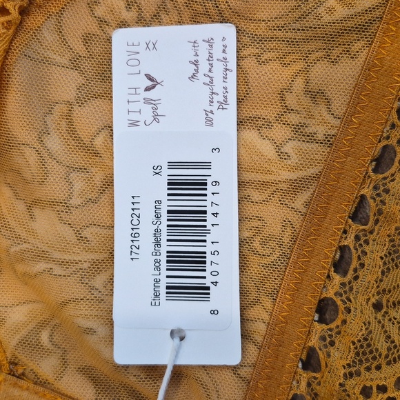 XXS/XS SPELL Spell & the Gypsy Collective Etienne Lace Sienna Bralette - Picture 5 of 8